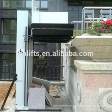 hydraulic vertical home wheelchair lift